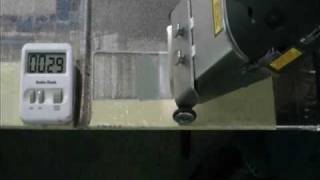 1000W Laser Removing 15mil Coatingwmv [upl. by Cavallaro]