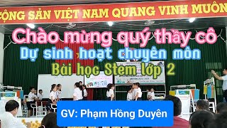 Tiết dạy sinh hoạt chuyên môn bài học STEM  Bài 6 Nơi sống của động vật [upl. by Yliak]