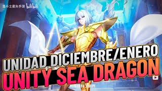 CONFIRMADO Unity Dragon del Mar🔥🔥Otra unidad Lost Canvas🔥🔥saintseiyaawakening [upl. by Gorrian634]