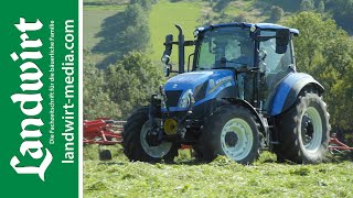 New Holland T575 Praxistest  landwirtmediacom [upl. by Hyde]