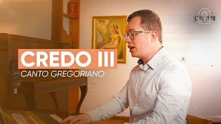 Canto Gregoriano Credo III por Lucas Siduoski [upl. by Ianteen]