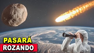 Asteroide de 120 m pasará rozando la Tierra en pocas horas [upl. by Lleryd428]