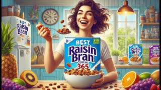 🥣 365 by Whole Foods Market Raisin Bran Cereal  Best Raisin Bran Cereal 365 🌾 [upl. by Pedrotti208]