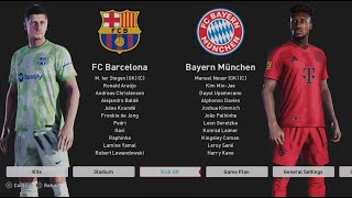 Football Life 2025 UEFA Champions League  Barcelona VS Bayern Munich 102324 4K  Game Simulation [upl. by Emyaj216]