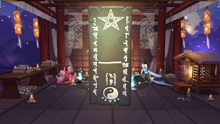 【陰陽師】神秘的な図案（9月版）の描き方【横一直線】 [upl. by Nosro]