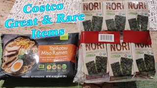 Costco  Pulmuone Japanese Miso Tonkotsu Ramen with Pork Chashu  Kim Nori Seasoned Seaweed Snack [upl. by Nonregla]