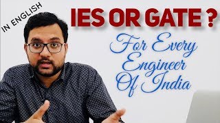 GATE OR IES  The Question Every Aspirant Asks BY GATE amp ESE TOPPER [upl. by Thirza]