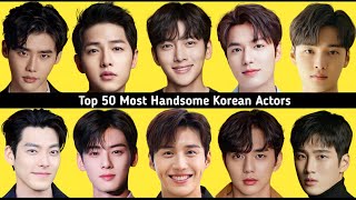 List of Most Handsome Korean Actors  50 Most Famous Korean Actors  Comparison [upl. by Kizzee]