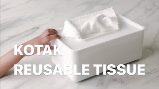 KOTAK REUSABLE TISSUE  PENGGANTI TISSUE SEKALI PAKAI [upl. by Adnola]