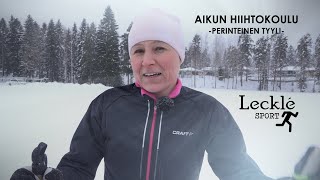 Aikun hiihtokoulu  perinteisen vinkit [upl. by Fleece]