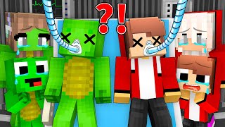 Mikey and JJ Survive 24 Hours In The Hospital  Maizen Minecraft Animation [upl. by Icats]