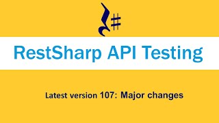 RestSharp v107 latest version Major upgrade [upl. by Olympia]