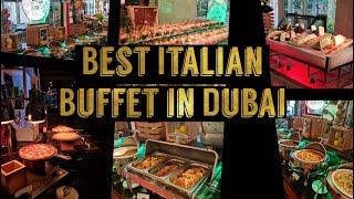 THE BEST Italian Buffet in Dubai at Swissotel Al Murooj 5 Star Hotel [upl. by Harlin]