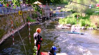 Kanuslalom Meisterschaft 2014 [upl. by Harmonie]