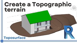 Revit  How to draw a topographic terrain for your projects Toposurface [upl. by Cost]