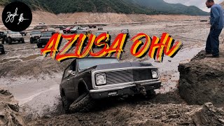 BLAZER BREAKS AXLE AZUSA CANYON OHV [upl. by Fanni]