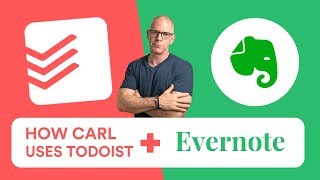 How Carl uses Evernote  Todoist [upl. by Landes]