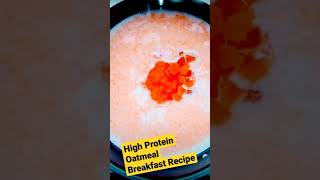 High Protein Oatmeal Breakfast short [upl. by Nyral]