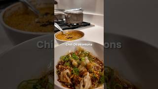 How to Make Chili Oil Wontons [upl. by Jovi]