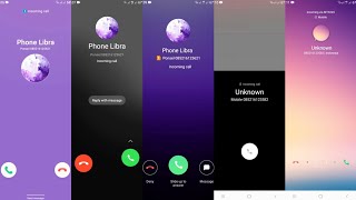 PHONE INCOMING CALLSAMSUNG PURPLE  XIAOMI 14T  REALME GT5  ONEPLUS 8  HUAWEI P20 [upl. by Rimat646]