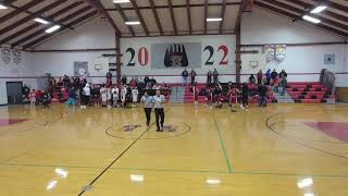 Taholah Home Game HS Boys BB vs Concordia [upl. by Nodnek]