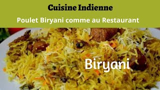 Comment preparer le biryani comment le biryani poulet [upl. by Farmelo]