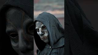 Have you see the Death Eaters at HHN yet halloweenhorrornights hhn hhn33 harrypotter [upl. by Burchett]