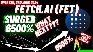 Fetchai FET Crypto Coin Surged 6500 Now What Next  Updated 3rd June 2024 [upl. by Ecienaj143]