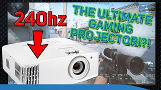 4K UHD AND 240Hz GAMING The ULTIMATE all round projector for 2020 Optoma UHD42  UHD50X [upl. by Tarazi]