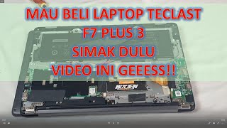 WADUH LAPTOP TECLAST F7 PLUS 3 BELUM 1 TAHUN SUDAH BEGINI DISIMAK YA [upl. by Luedtke]