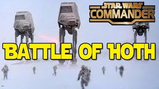 The Battle of HOTH   Star Wars Commander Empire Episode  154 [upl. by Venterea]