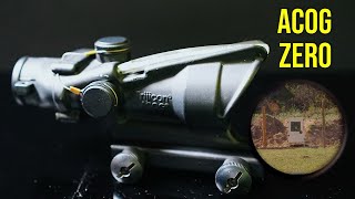 AR15 How To Truly Zero An ACOG [upl. by Hearn896]