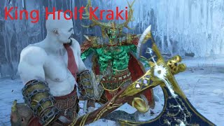 God of War Ragnarökclassic Kratos vs king Hrolf Kraki [upl. by Meekar15]