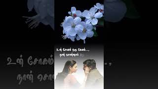 Un Sogam Oru Megam Nan Sonnal Adhu Pogum whatsappstatus tamillovestatus dharmadurai endhapakkam [upl. by Zwick]