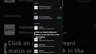 How to check IPO allotment status ipo enviroinfraipo stockmarket [upl. by Oninotna956]