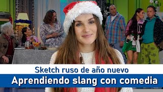 Humor ruso  Aprende SLANG ruso con chistes de Año Nuevo  Ruso A2 [upl. by Yllop547]