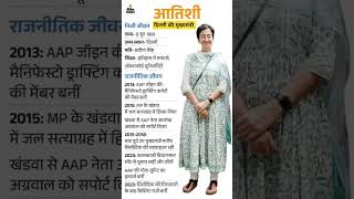 AAP leader Atishi will be the new Chief Minister of Delhi She was atidhi arvind kejriwal [upl. by Butta]