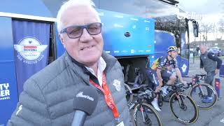 ParisNice 2024  Patrick Lefevere  quotJe suis venu chercher le soleil en France quot [upl. by Manup]