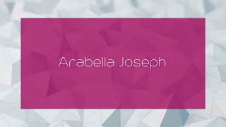 Arabella Joseph  appearance [upl. by Ised230]