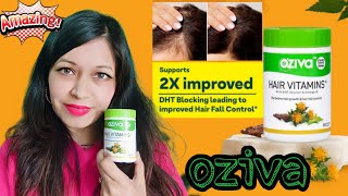 Oziva Hair Vitamins  Treat hairfall in 1 month and grow new hair ozivahairvitamins oziva [upl. by Logan]