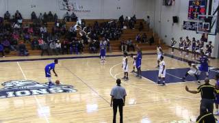 PG County Boys Middle School Basketball Championship 201415 Tasker vs Madison 11015 [upl. by Adeuga214]