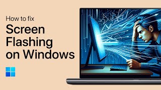 How To Fix Screen Flashing on Windows PC amp Laptop  Tutorial [upl. by Charlotte]