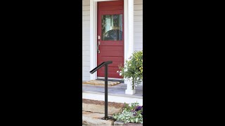 Single Post Handrail Installation [upl. by Yknarf]