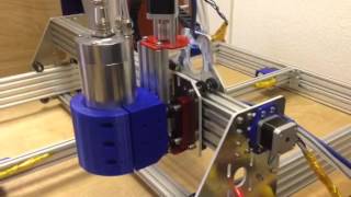 Marlin firmware running CNC mill [upl. by Esmaria]