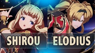 GBVSR🔥ComiteShirou Cagliostro Vs GRP  Elodius Zeta Crimson Bomber🔥 High Level Gameplay [upl. by Berkow]