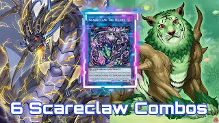 Master Duel 6 SCARECLAW Combos With COLOSSUS amp NATURIA BEAST  Part 28 [upl. by Aneerbas662]