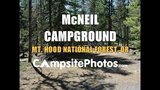 McNeil Campground Mount Hood National Forest Oregon [upl. by Einobe973]