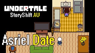 OLDA Date with Asriel12  Storyshift AUUndertale Comic Dub [upl. by Attehcram337]