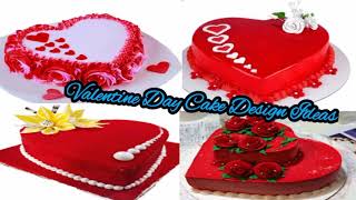 Valentine Day cake decoration ideas  Valentine special cake design  chocolate Day cake design [upl. by Rydder215]