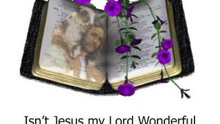 Isnt He Wonderful  Cedarmont Kids  lyric video [upl. by Ezeerb]